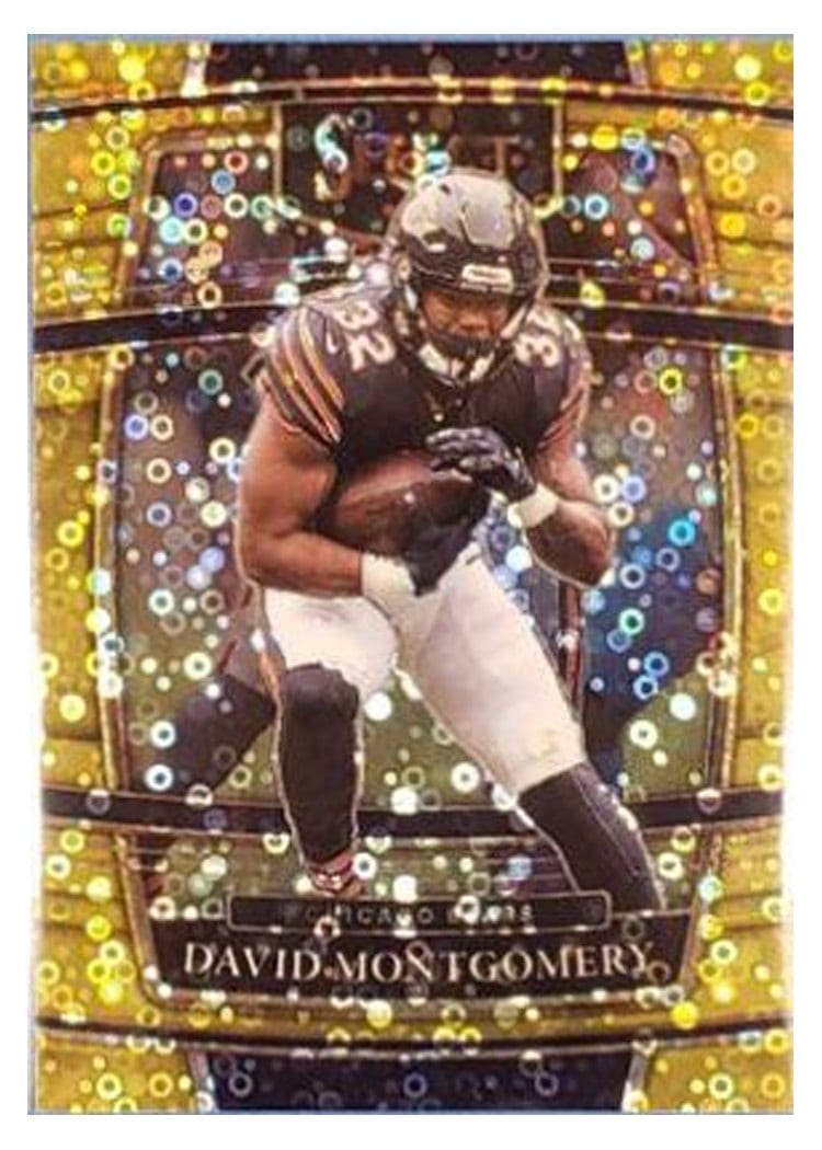 2021 Panini Select Base Set David Montgomery #8 card