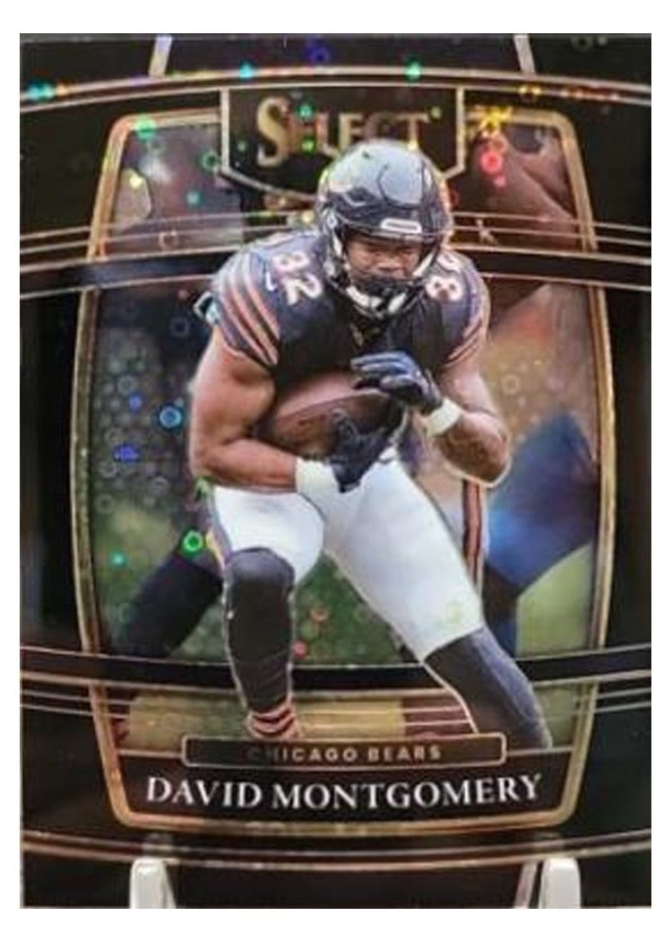 2021 Panini Select Base Set David Montgomery #8 card