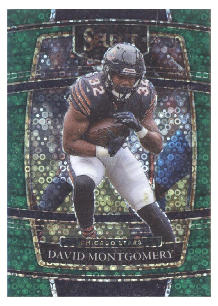 2021 Panini Select Base Set David Montgomery #8 card
