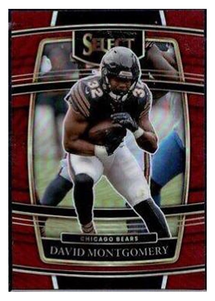 2021 Panini Select Base Set David Montgomery #8 card