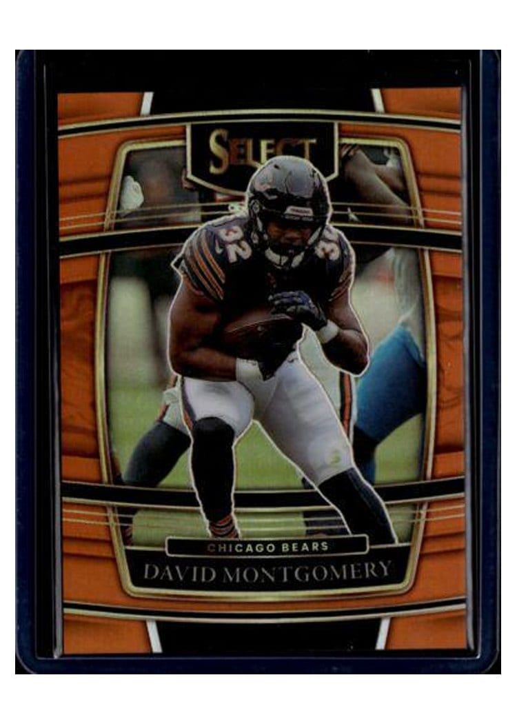 2021 Panini Select Base Set David Montgomery #8 card
