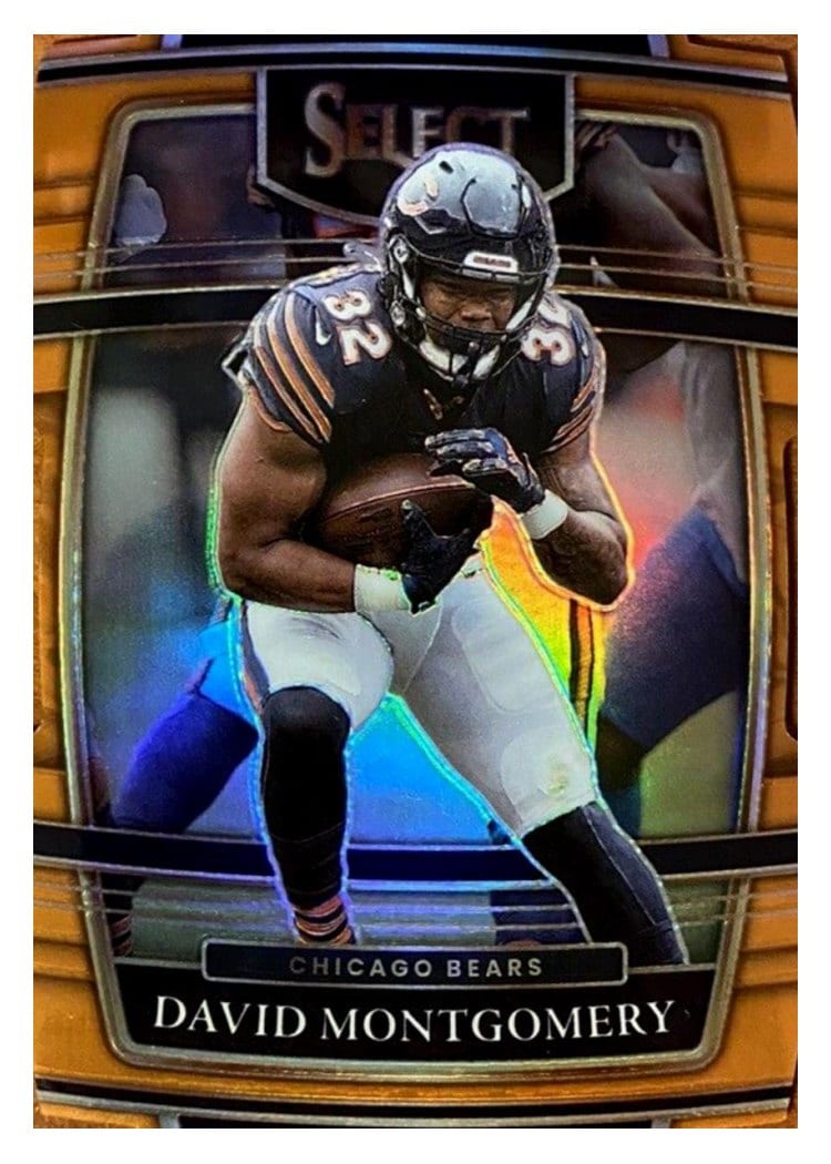 2021 Panini Select Base Set David Montgomery #8 card