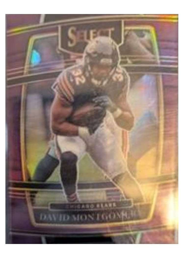 2021 Panini Select Base Set David Montgomery #8 card