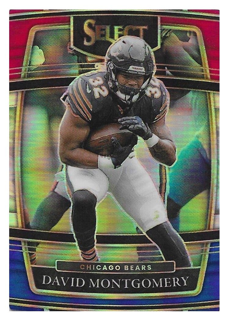 2021 Panini Select Base Set David Montgomery #8 card