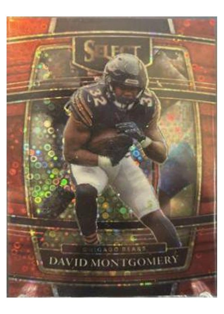 2021 Panini Select Base Set David Montgomery #8 card