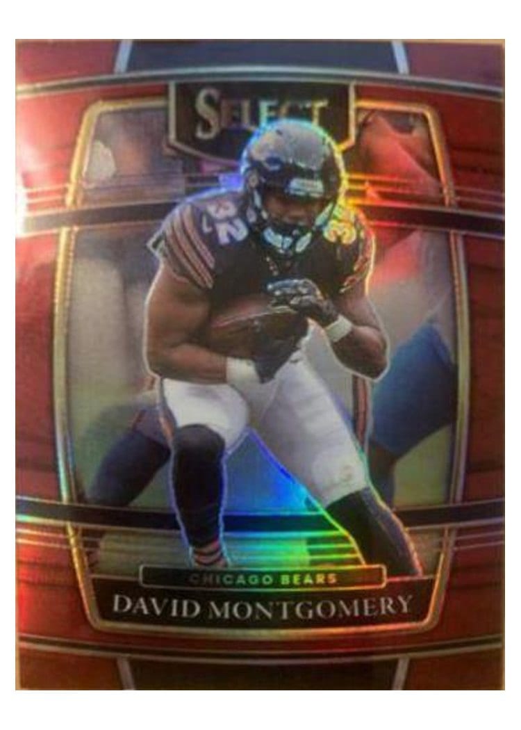 2021 Panini Select Base Set David Montgomery #8 card