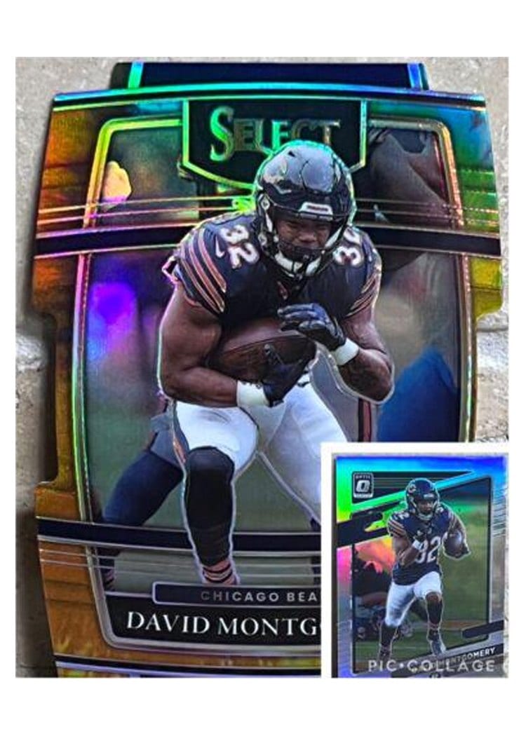 2021 Panini Select Base Set David Montgomery #8 card