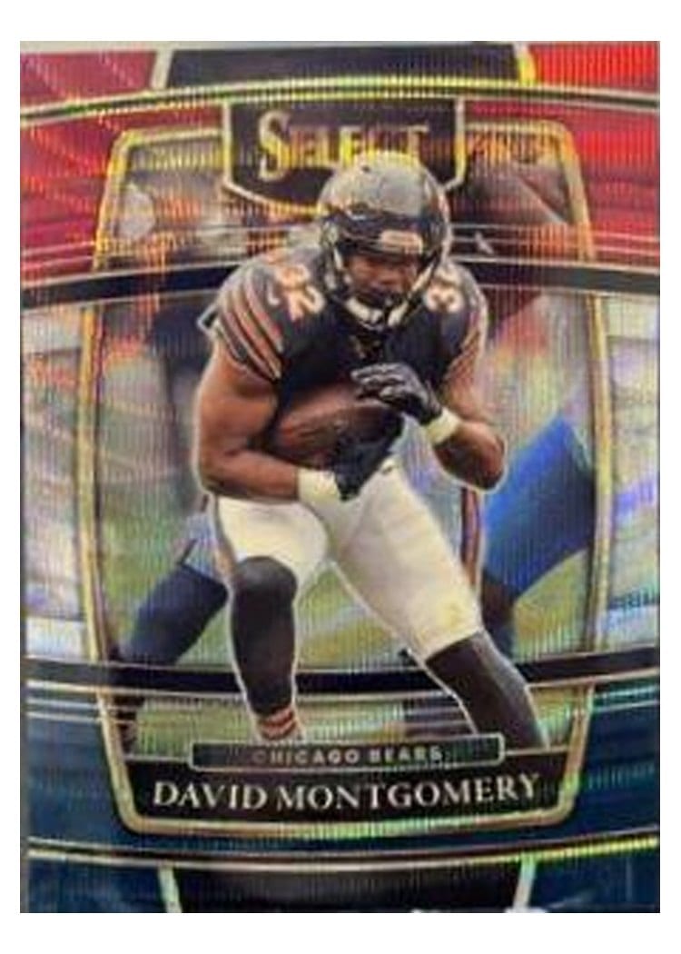 2021 Panini Select Base Set David Montgomery #8 card