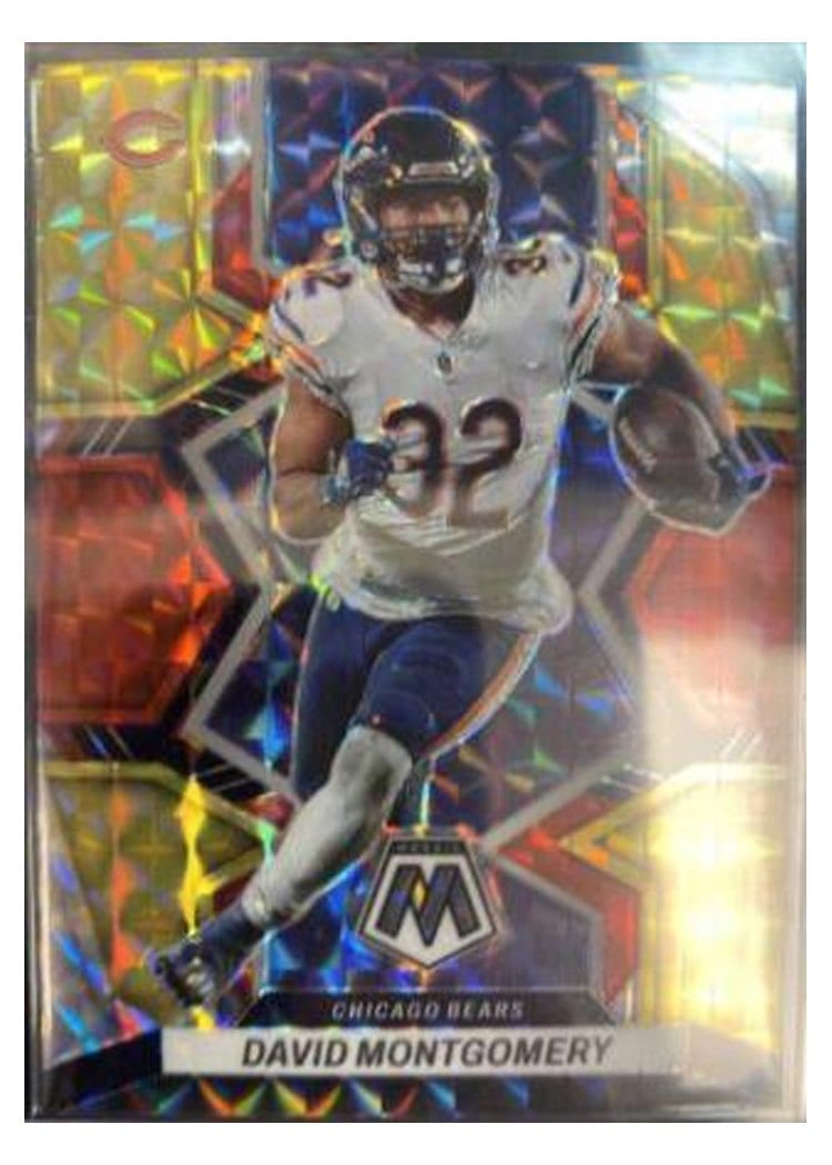 2022 Panini Mosaic Base Set David Montgomery #34 card