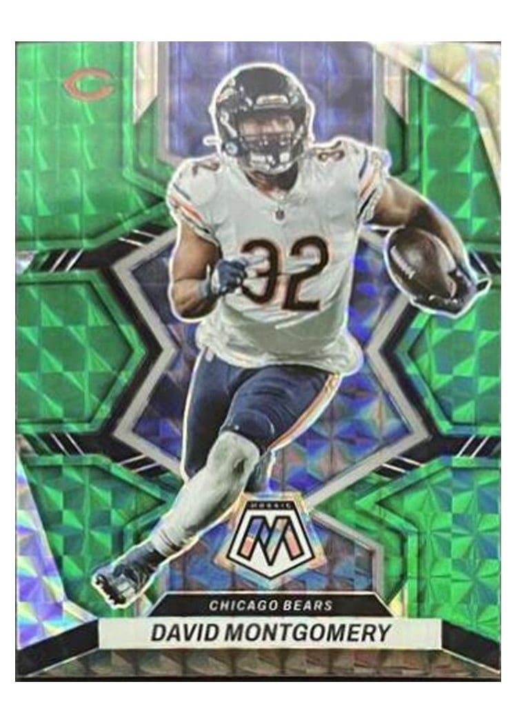 2022 Panini Mosaic Base Set David Montgomery #34 card