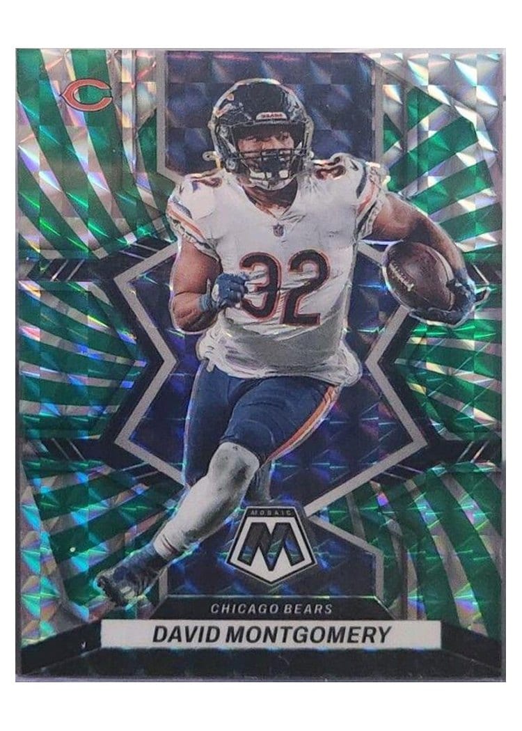 2022 Panini Mosaic Base Set David Montgomery #34 card