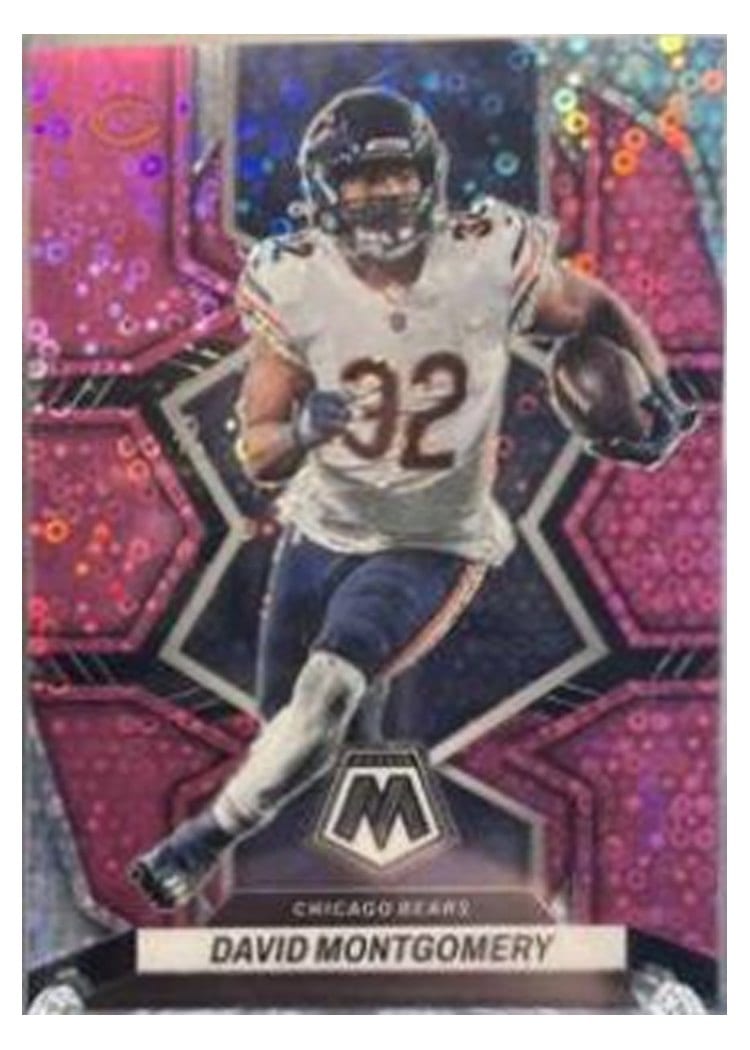 2022 Panini Mosaic Base Set David Montgomery #34 card