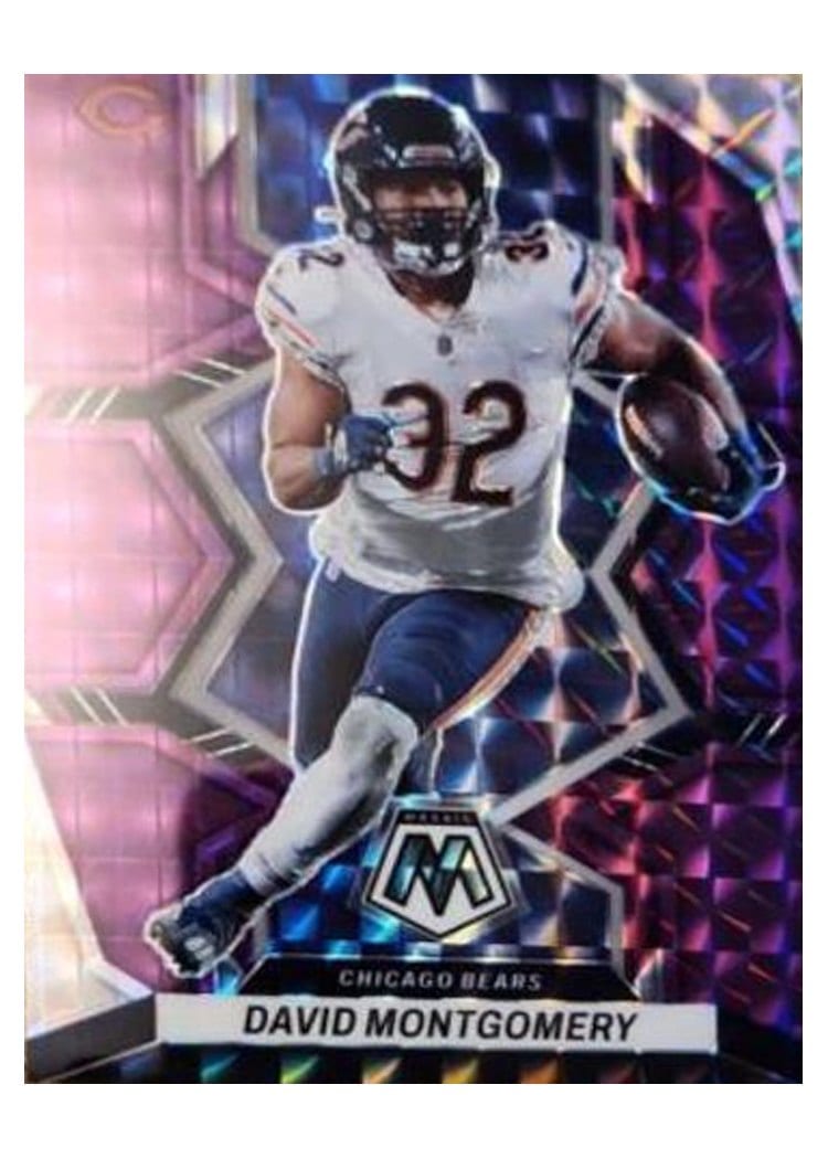 2022 Panini Mosaic Base Set David Montgomery #34 card