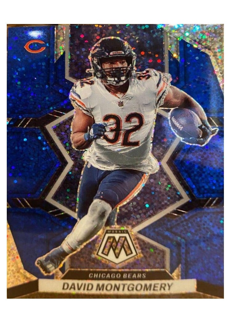 2022 Panini Mosaic Base Set David Montgomery #34 card