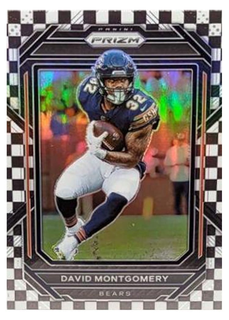 2022 Panini Prizm Base Set David Montgomery #48 card