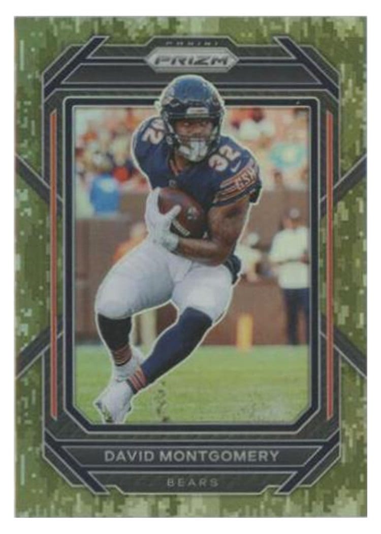 2022 Panini Prizm Base Set David Montgomery #48 card