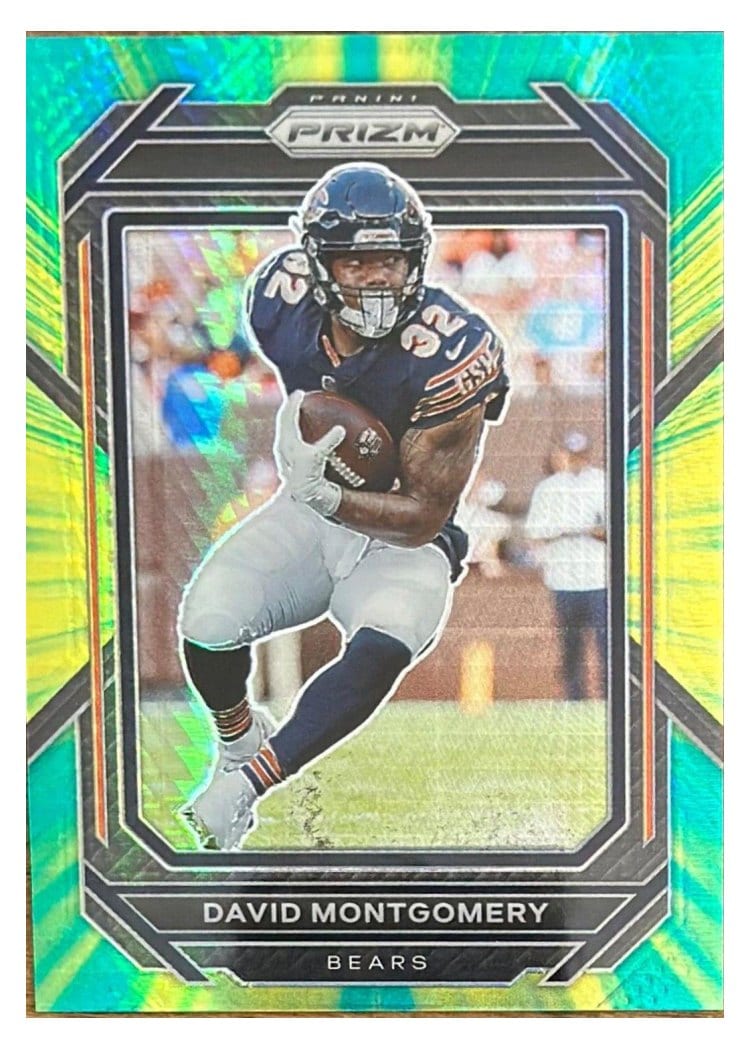 2022 Panini Prizm Base Set David Montgomery #48 card