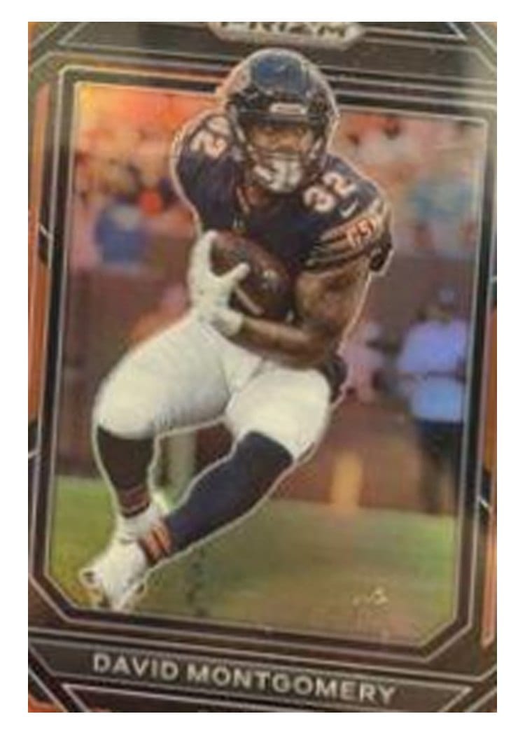 2022 Panini Prizm Base Set David Montgomery #48 card