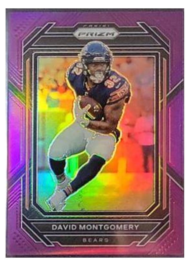 2022 Panini Prizm Base Set David Montgomery #48 card