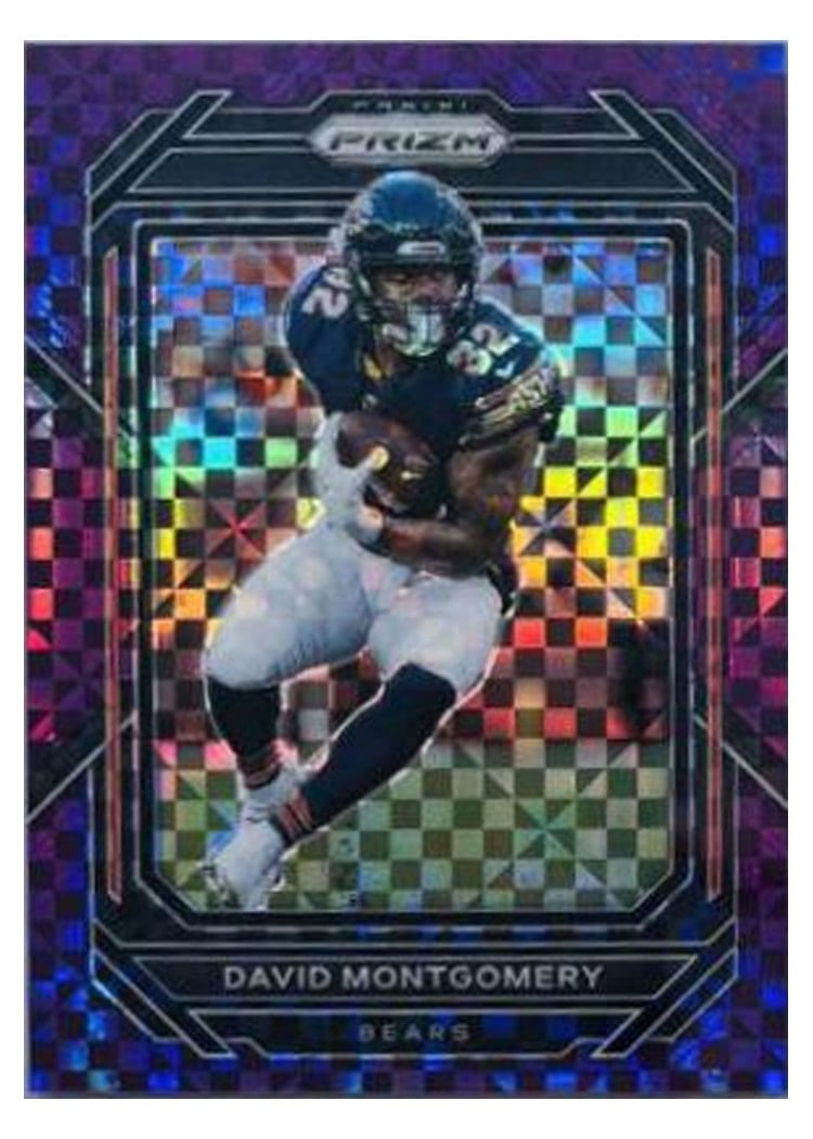 2022 Panini Prizm Base Set David Montgomery #48 card