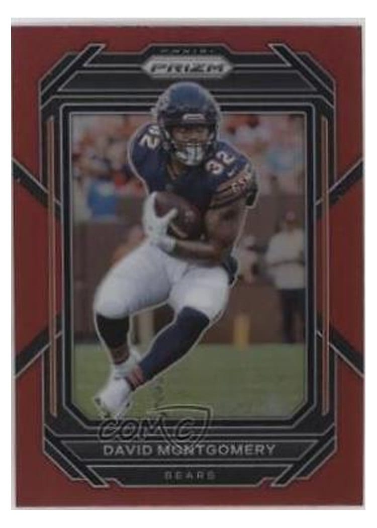 2022 Panini Prizm Base Set David Montgomery #48 card