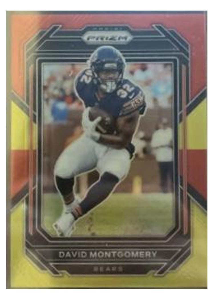 2022 Panini Prizm Base Set David Montgomery #48 card