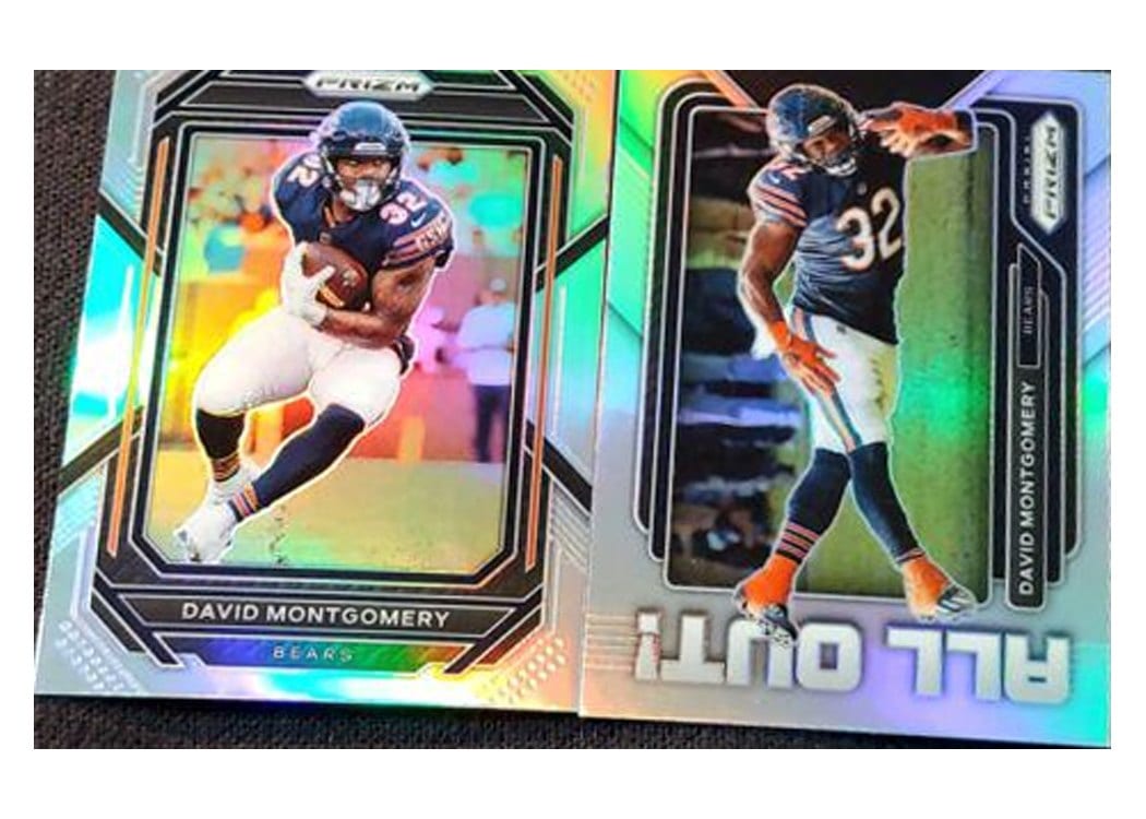 2022 Panini Prizm Base Set David Montgomery #48 card