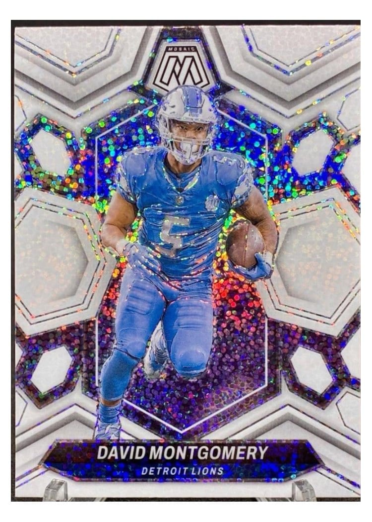 2024 Panini Mosaic Base Set David Montgomery #72 card