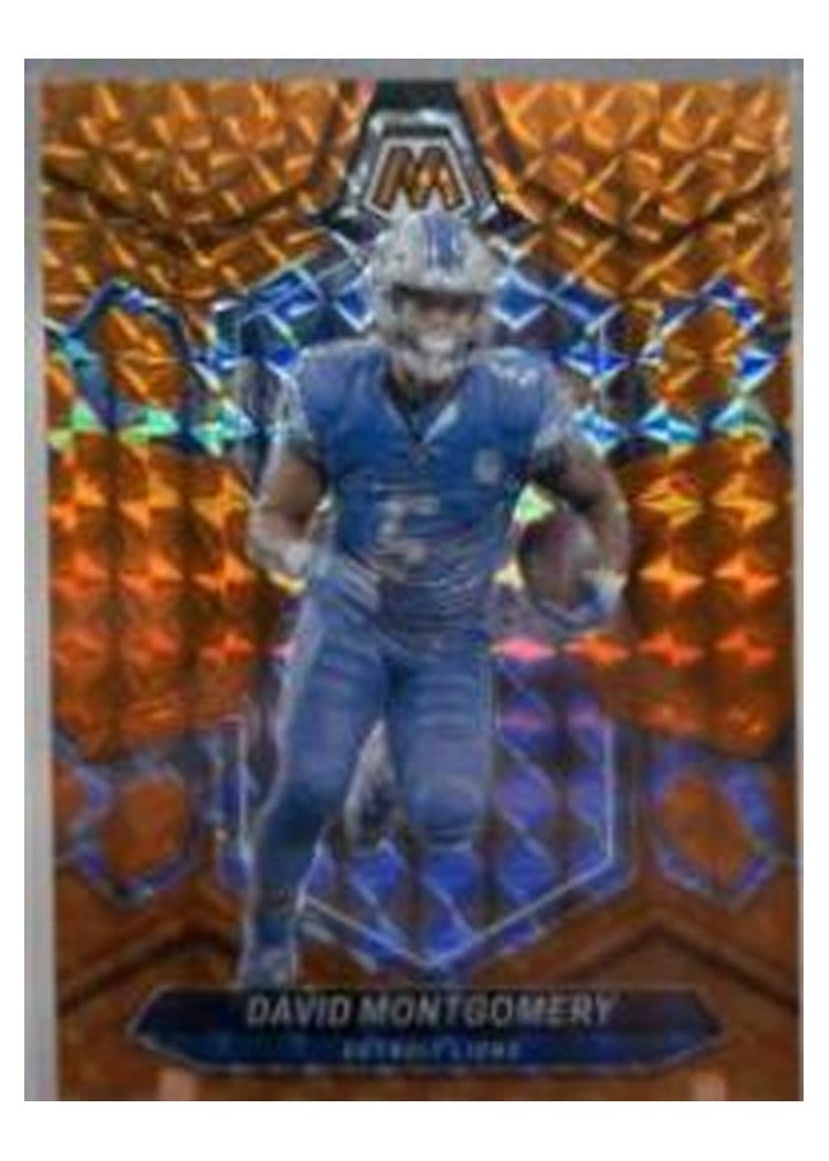 2024 Panini Mosaic Base Set David Montgomery #72 card