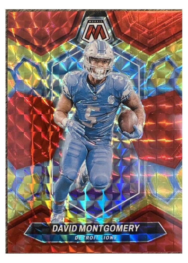2024 Panini Mosaic Base Set David Montgomery #72 card