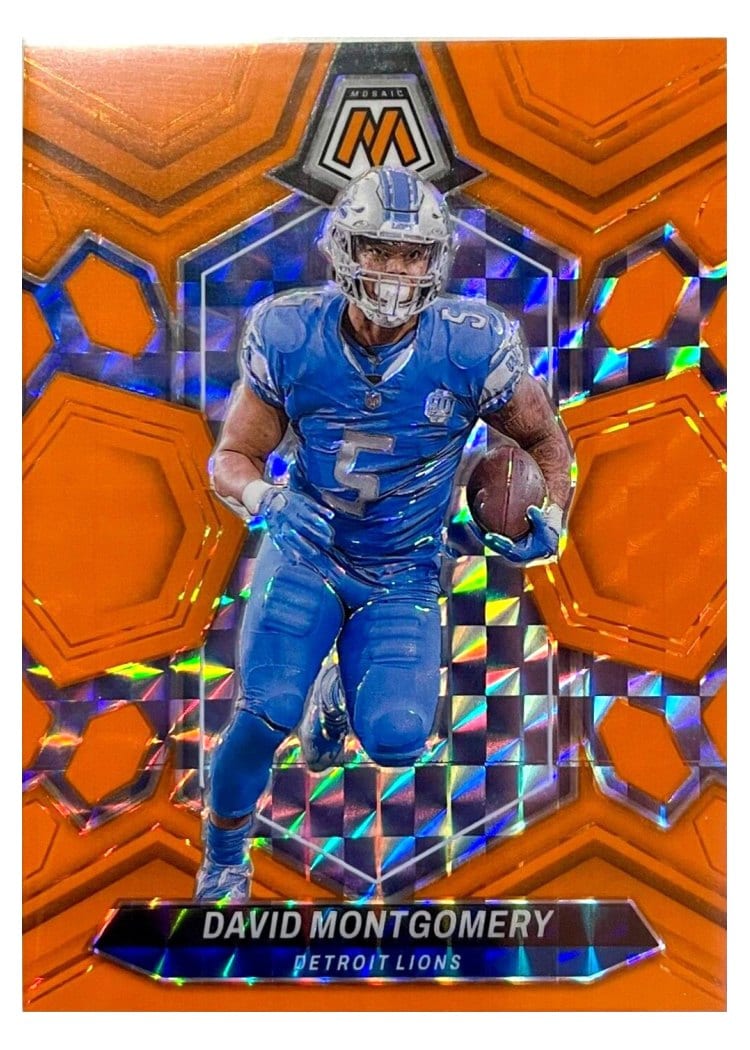 2024 Panini Mosaic Base Set David Montgomery #72 card