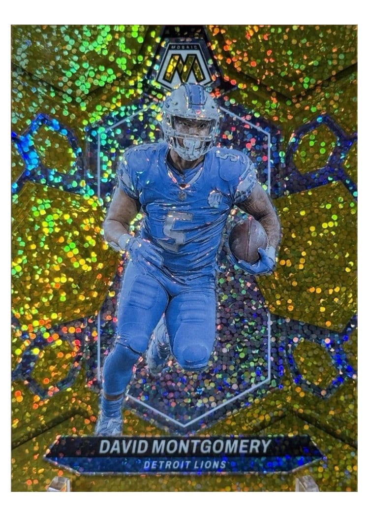 2024 Panini Mosaic Base Set David Montgomery #72 card