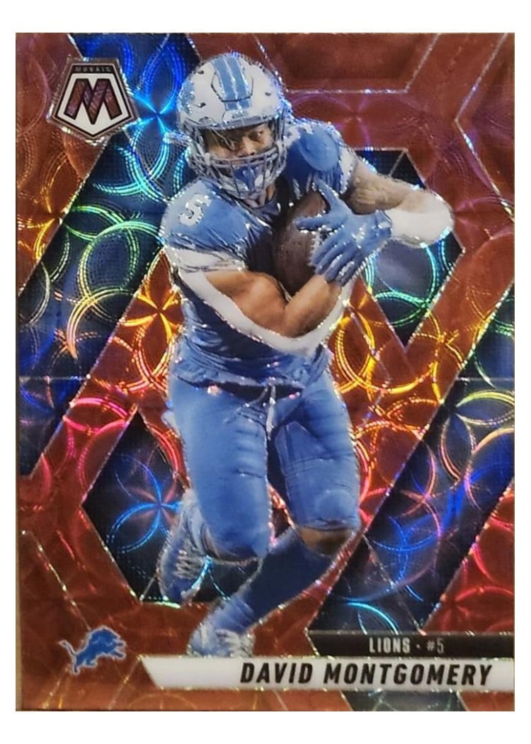 2025 Panini Mosaic Base Set David Montgomery #228 card