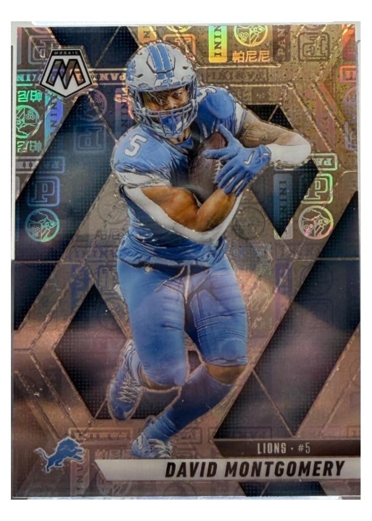 2025 Panini Mosaic Base Set David Montgomery #228 card