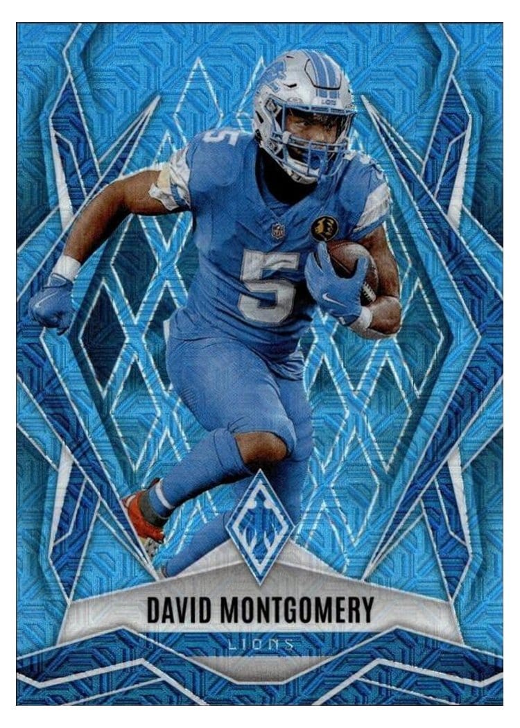 2025 Panini Phoenix Base Set David Montgomery #108 card