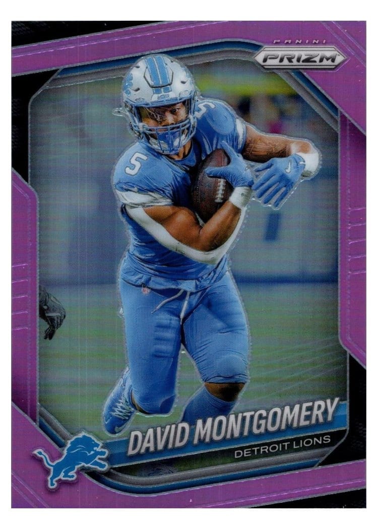 2025 Panini Prizm Base Set David Montgomery #164 card