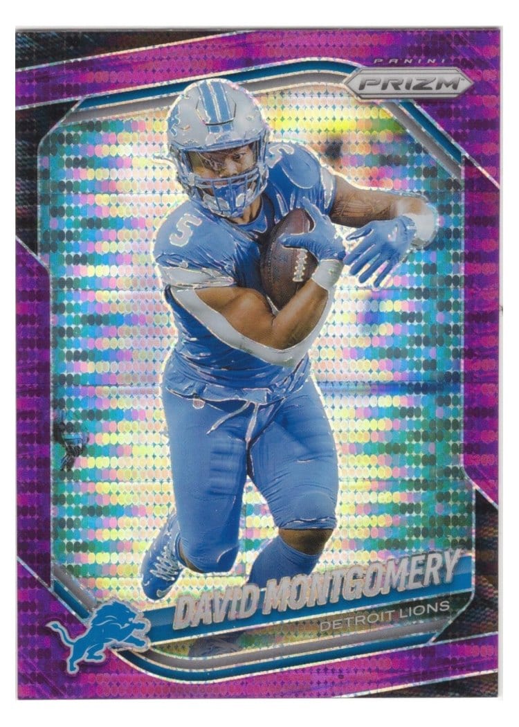 2025 Panini Prizm Base Set David Montgomery #164 card