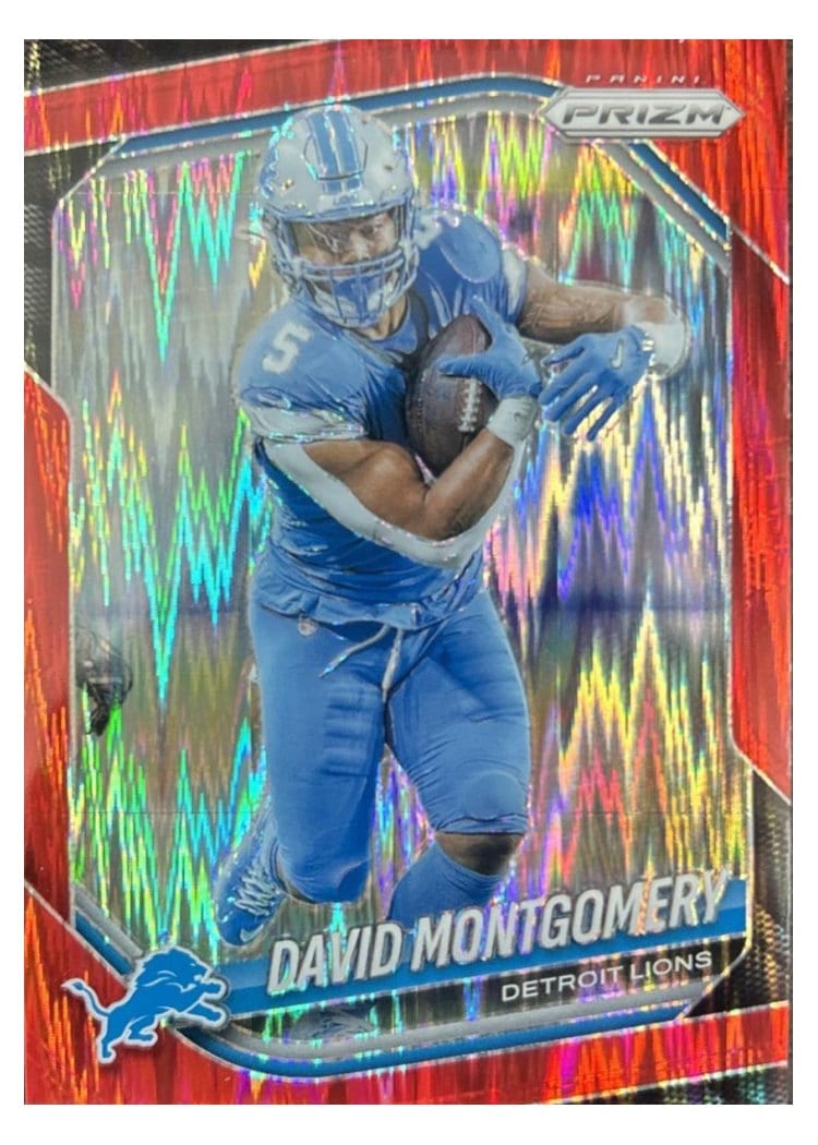 2025 Panini Prizm Base Set David Montgomery #164 card