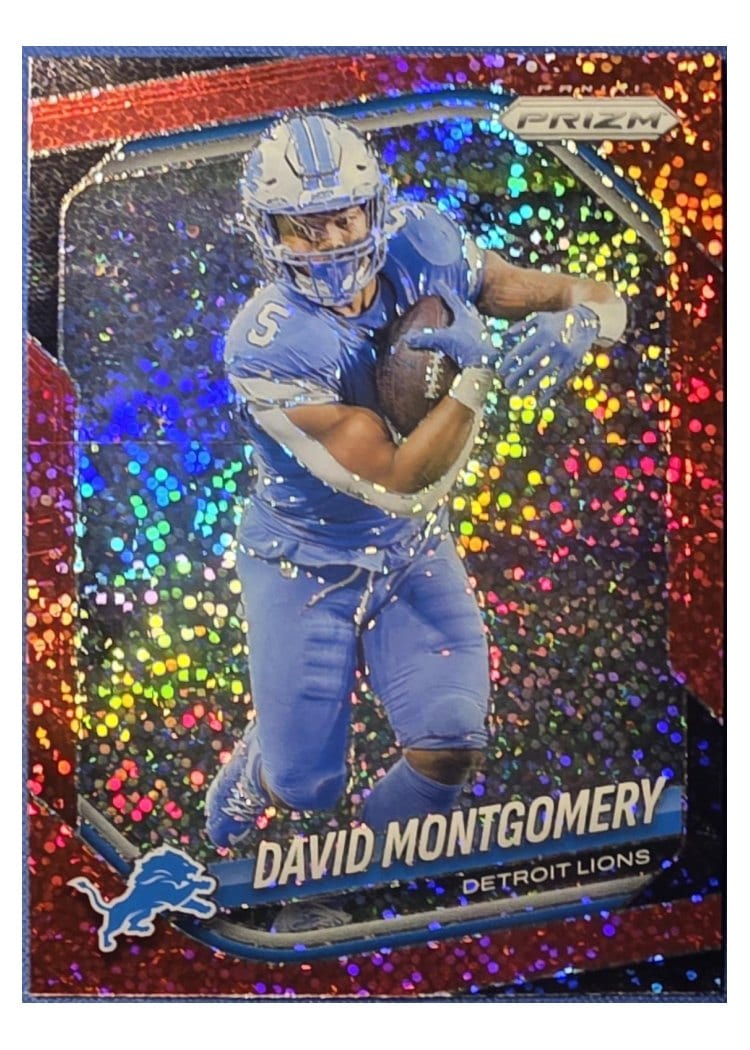 2025 Panini Prizm Base Set David Montgomery #164 card