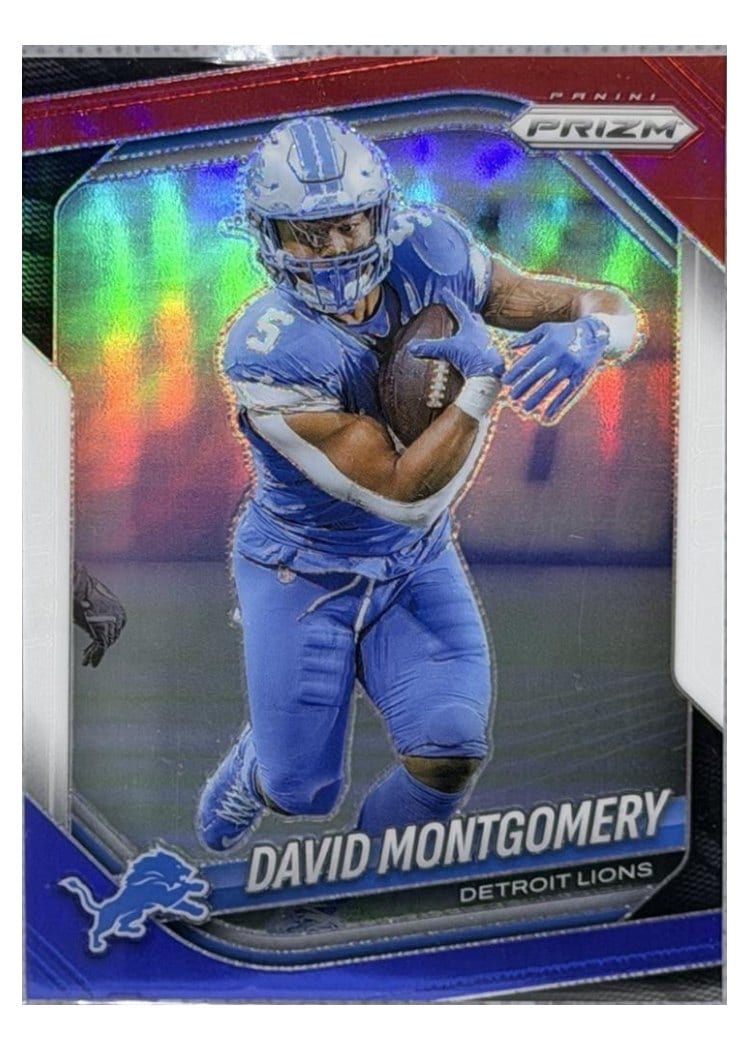 2025 Panini Prizm Base Set David Montgomery #164 card