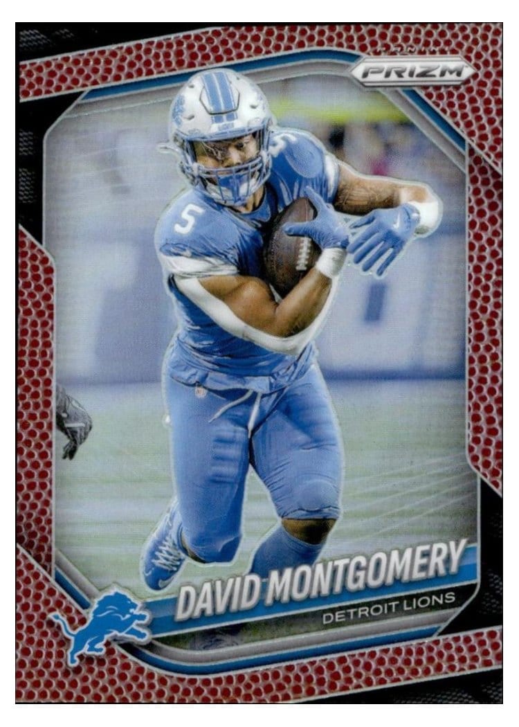 2025 Panini Prizm Base Set David Montgomery #164 card