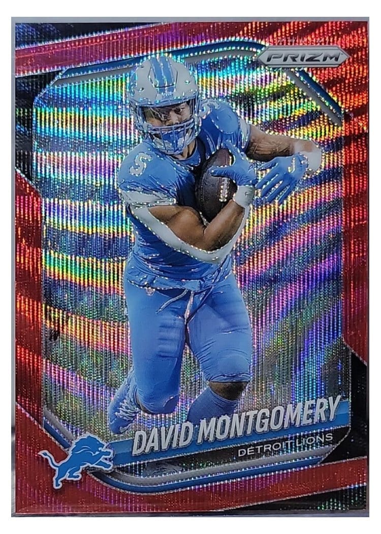 2025 Panini Prizm Base Set David Montgomery #164 card