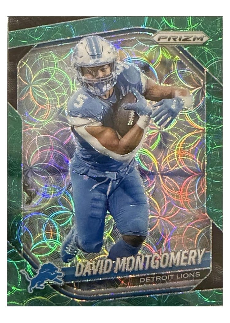 2025 Panini Prizm Base Set David Montgomery #164 card