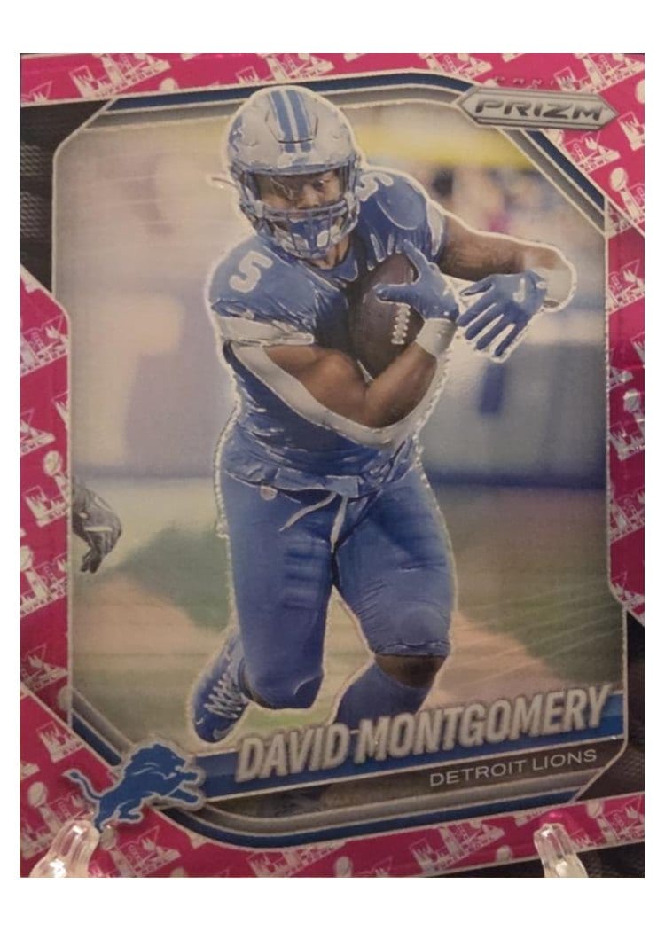 2025 Panini Prizm Base Set David Montgomery Super Bowl LX #164 card