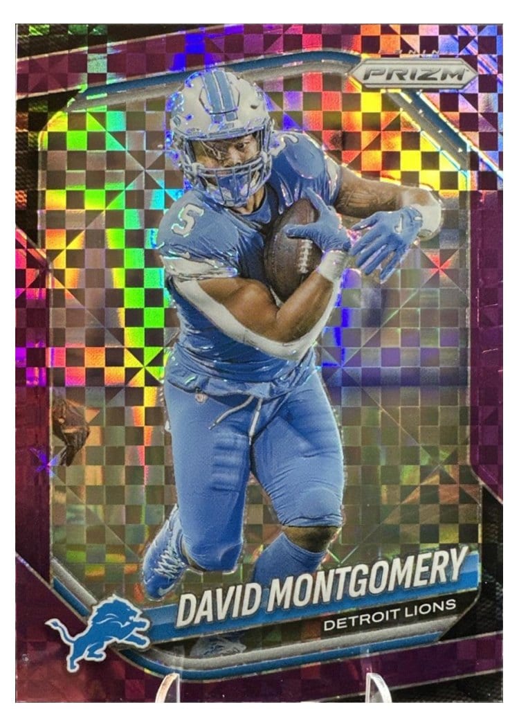 2025 Panini Prizm Base Set David Montgomery #164 card