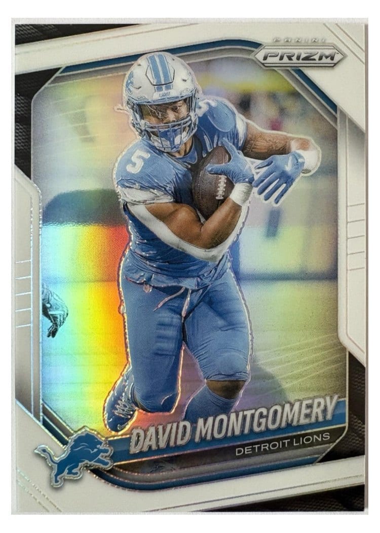 2025 Panini Prizm Base Set David Montgomery #164 card