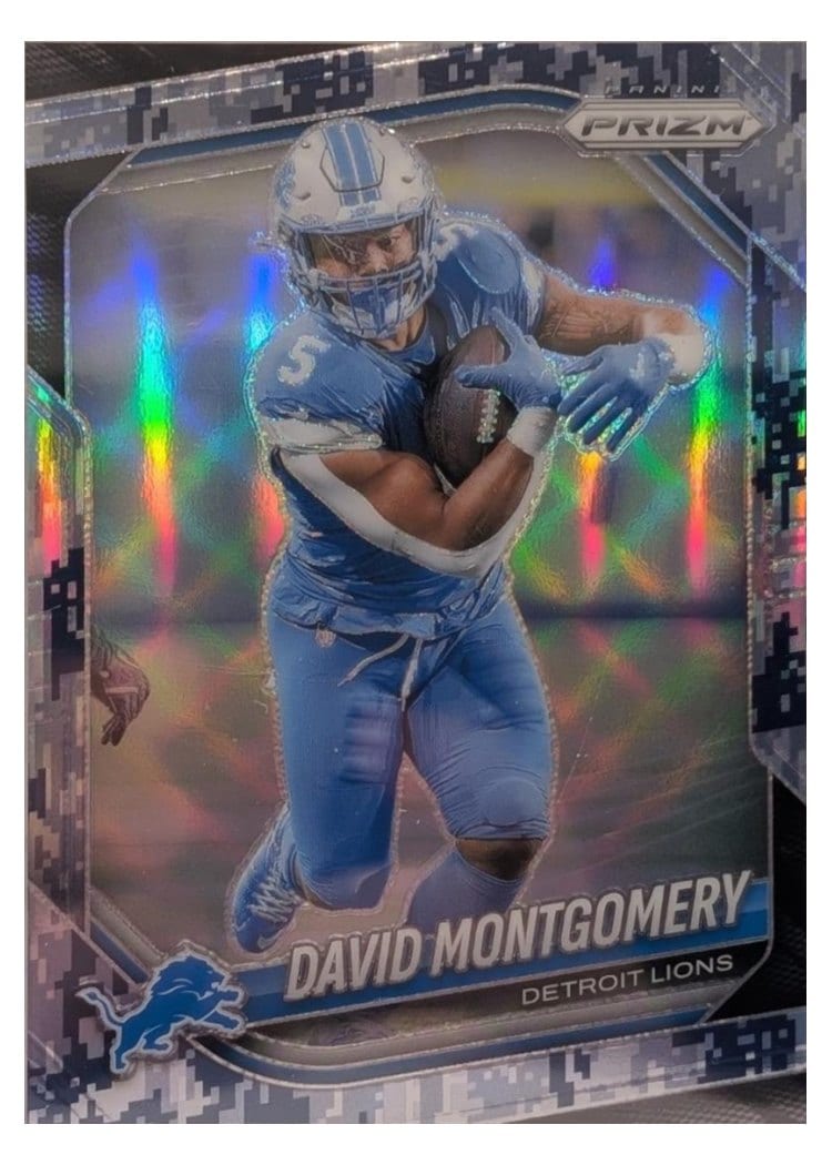 2025 Panini Prizm Base Set David Montgomery #164 card