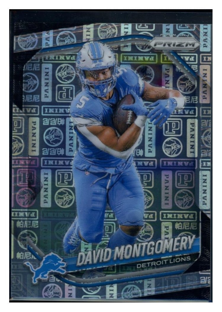 2025 Panini Prizm Base Set David Montgomery #164 card
