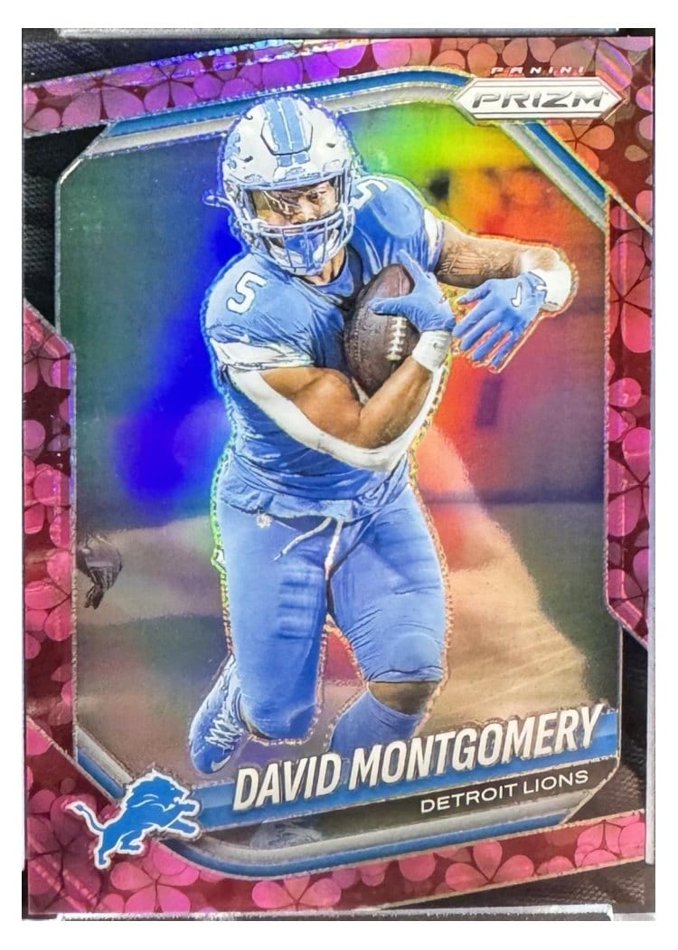 2025 Panini Prizm Base Set David Montgomery #164 card