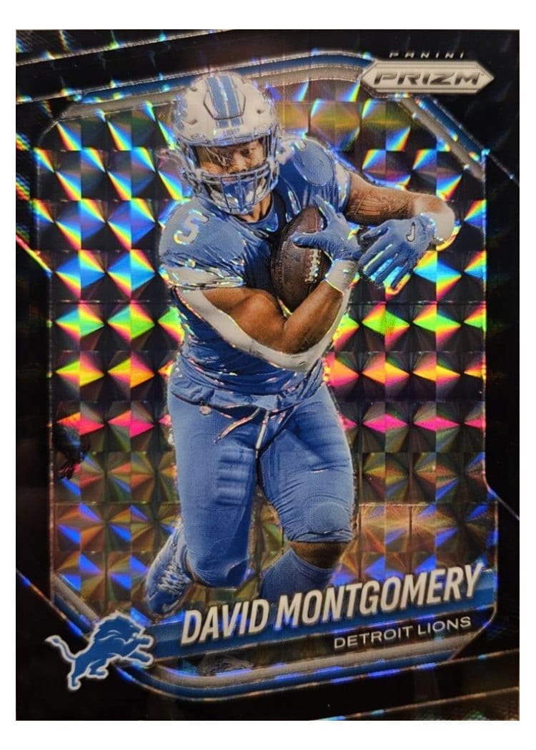 2025 Panini Prizm Base Set David Montgomery #164 card